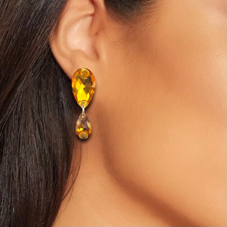 KOLCZYKI / KLIPSY - TOPAZ