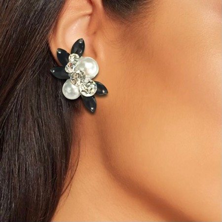 KOLCZYKI / JET BLACK Z...