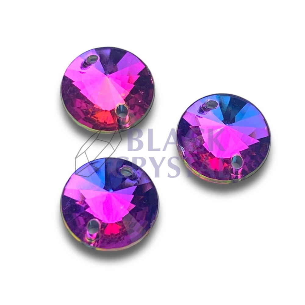 OKRĄGŁY - 10mm - 30szt. Akryl PURPLE VELVET/ nr. 1360