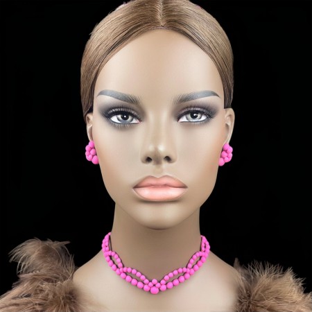 BIŻUTERIA DO TAŃCA MATOWE PERŁY