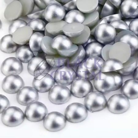 PÓŁPERŁY SILVER SATYNOWE...