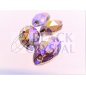 OCZKO MAŁE - 6x12mm - 30szt. Żywiczne SMOKED TOPAZ AB nr. 415
