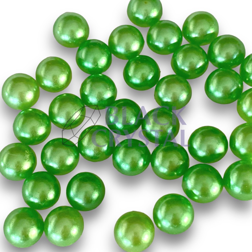 PÓŁPERŁY PERIDOT 10mm / nr. 1622