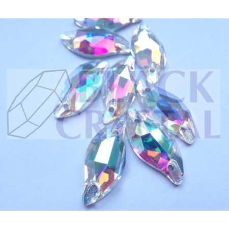 KAMIENIE SZKLANE LIŚĆ CRYSTAL AB, SEW ON STONES