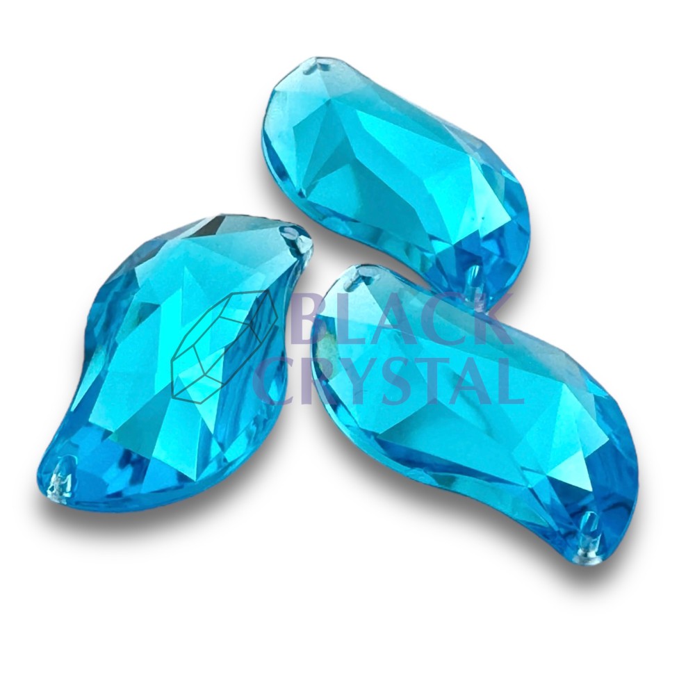 CYRKONIE DO PRZYSZYWANIA AQUAMARINE